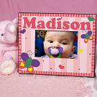 New Baby "Beautiful Butterfly" Personalized Printed Frame
